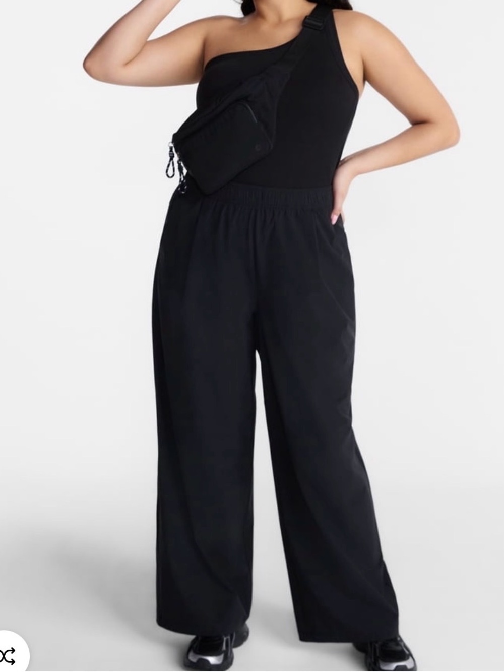 Avia Women's and Women's Plus FeatherStretch Woven Wide Leg Pants, size XL 16/18
